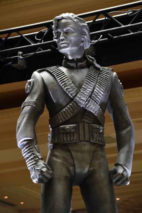Michael Jackson's HIStory Statue Unveiled At Mandalay Bay
