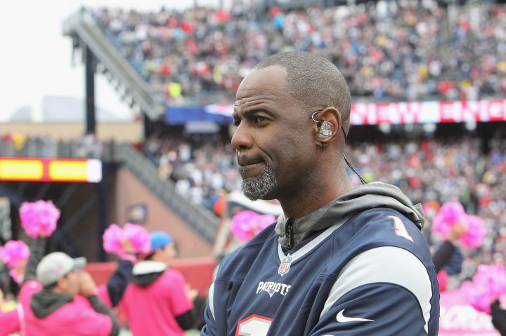 Celebrities Attend The New York Jets Vs New England Patriots Game
