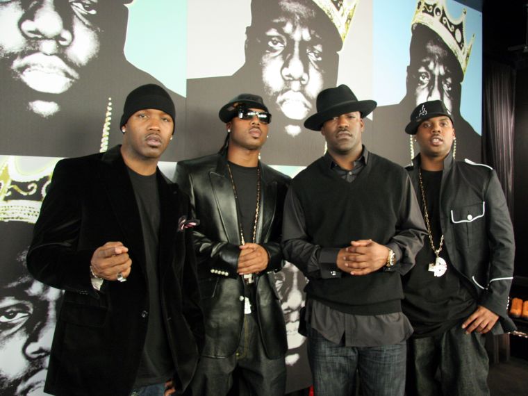 Notorious B.I.G. Nasty Girl: Part 2 Music Video Shoot Featuring Diddy, Nelly and Jagged Edge - November 17, 2005
