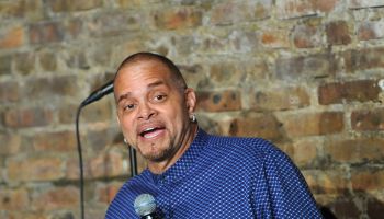 Sinbad Performs At The Stress Factory Comedy Club