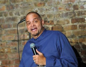 Sinbad Performs At The Stress Factory Comedy Club