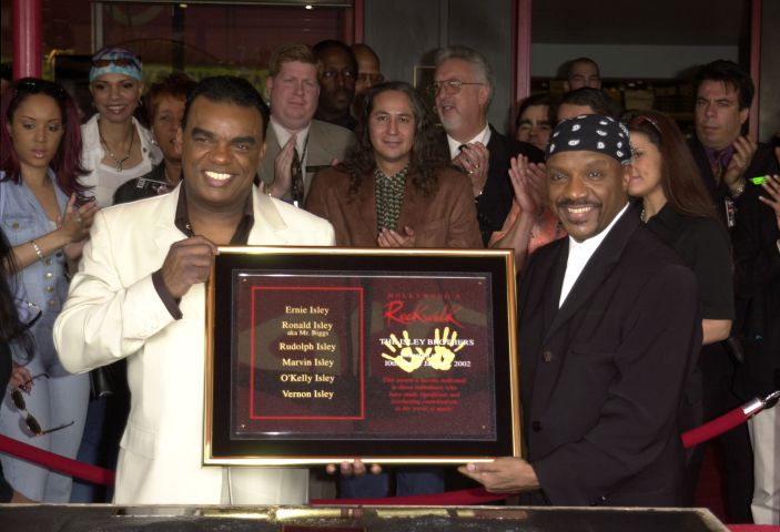 The Isley Brothers Inducted Into Hollywood's Rockwalk