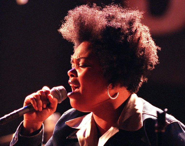 JILL SCOTT, new R&B singersongwriter appearing at the House of Blues, West Hollywood, Sunday, Decem