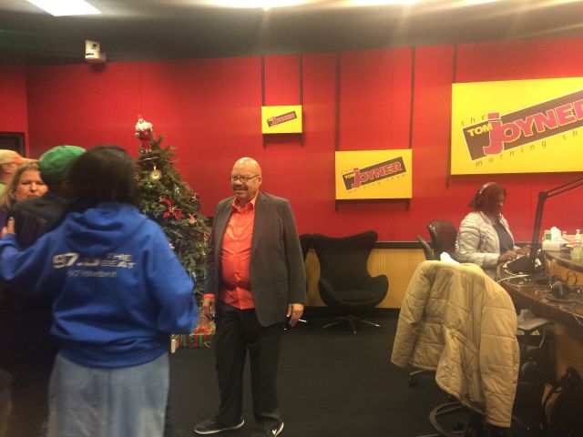 Radio One - Dallas Visits Tom Joyner In The Red Velvet Room (Photo Gallery)