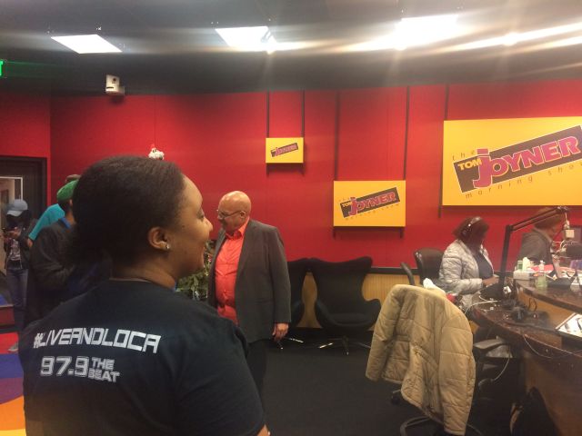 Radio One - Dallas Visits Tom Joyner In The Red Velvet Room (Photo Gallery)