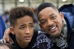 Will And Jaden Smith Open The UEFA Champions Festival