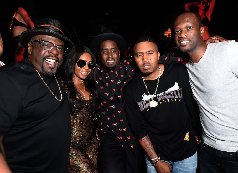 Sean 'Diddy' Combs, Mark Wahlberg and Stephen Espinoza Host Double Or Nothing Welcome To Fight Weekend Kick-Off Powered By CIROC Vodka And AQUAhydrate At LAVO Las Vegas