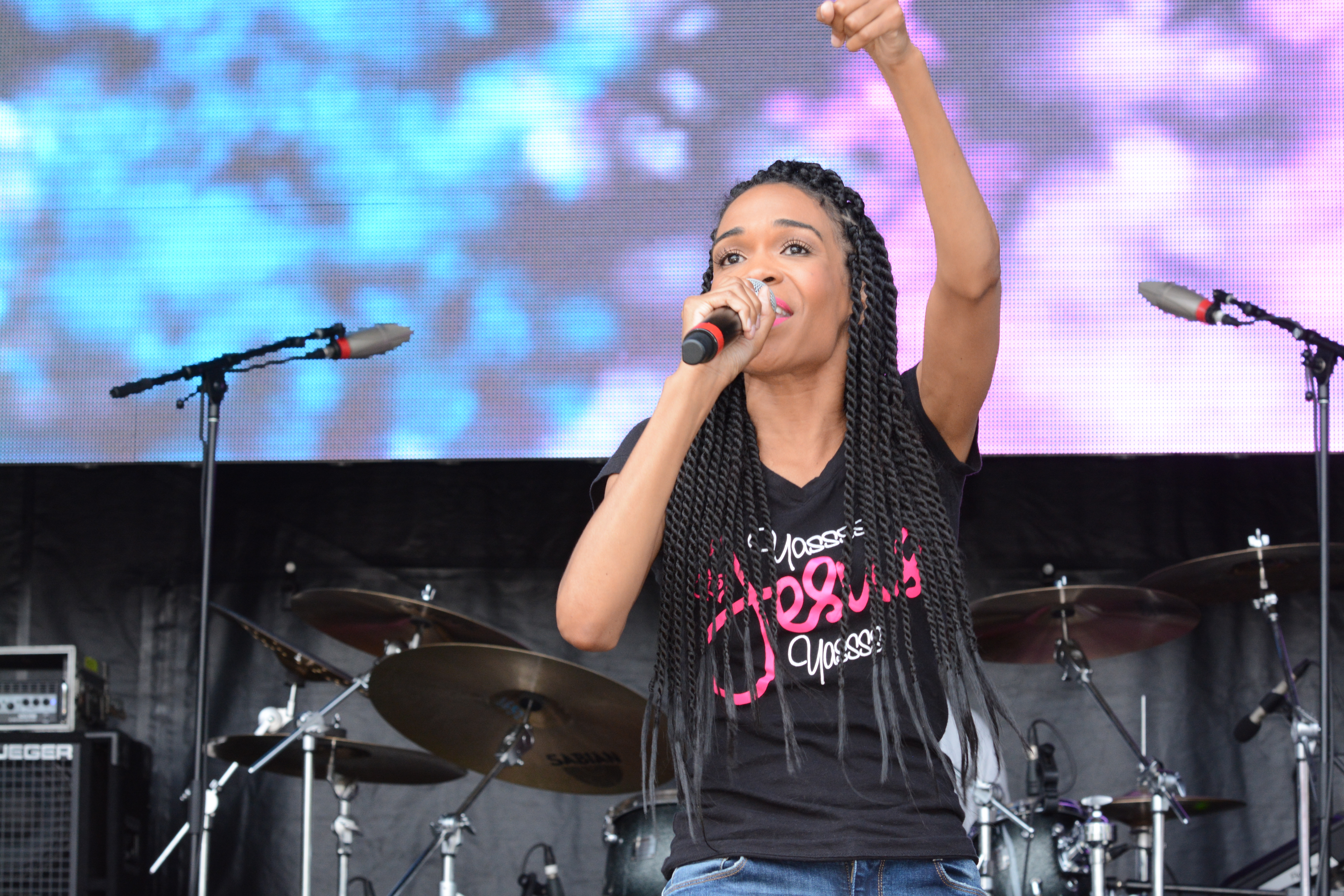 Michelle Williams Praise in the Park 2015