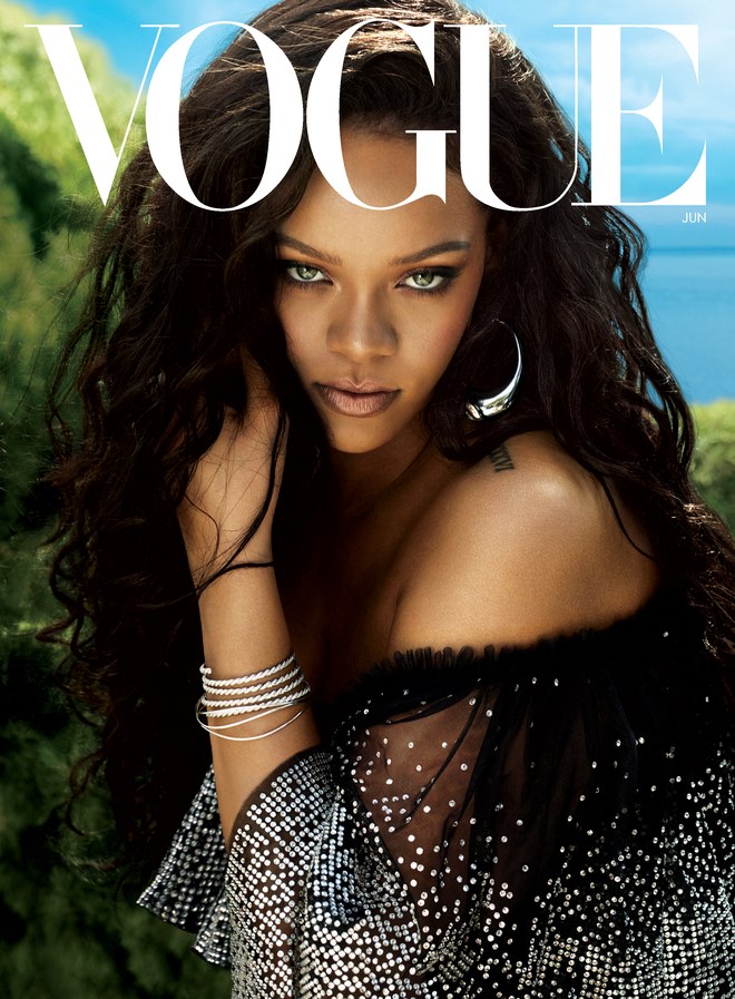 Rihanna on Vogue Cover