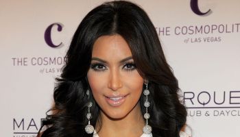 Kim Kardashian Celebrates Her Birthday At Marquee Nightclub