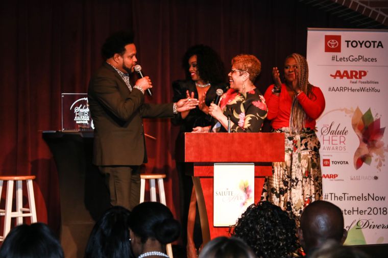 Majic At The Salute Her Awards