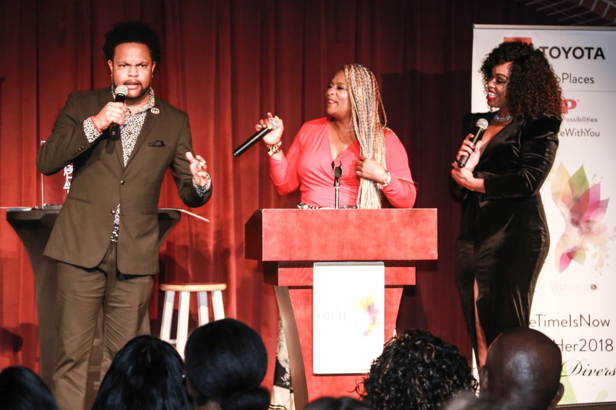 Majic At The Salute Her Awards