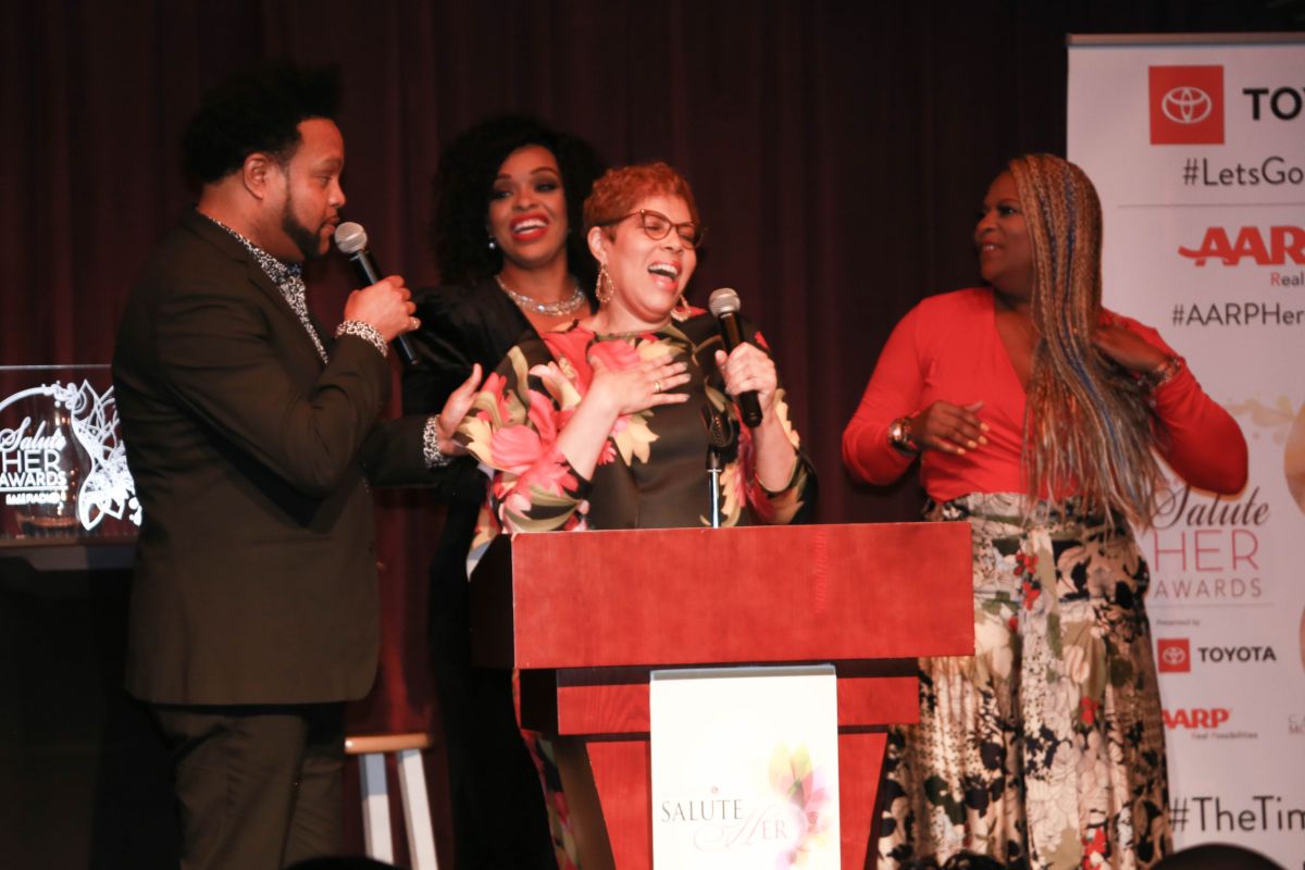 Majic At The Salute Her Awards