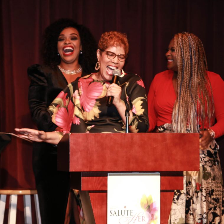 Majic At The Salute Her Awards