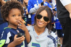 Celebrities Attend Seattle Seahawks vs New York Giants - October 22, 2017