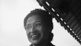 Civil Rights Leader Rosa Parks Smiling