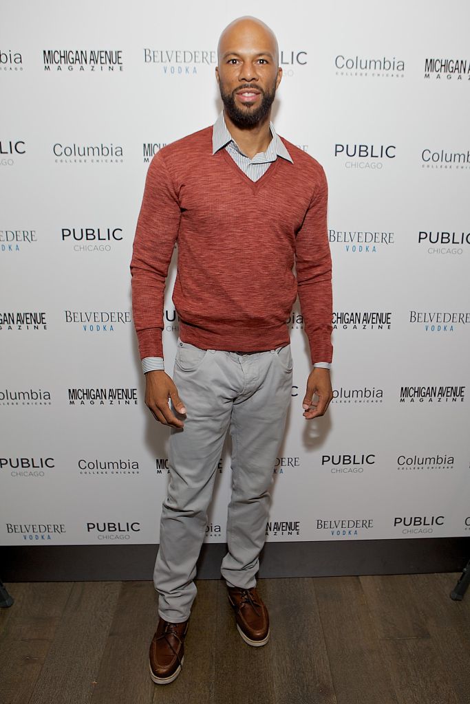 Michigan Avenue Magazine Celebrates Cover Star Common At The Pump Room Presented By Belvedere Vodka