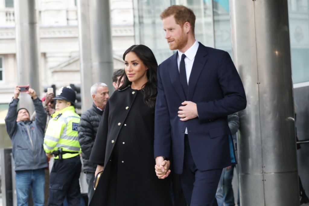 Prince Harry and Meghan Markle visit Newzealand House