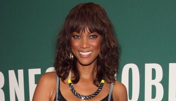 Tyra Banks Signs Her New Book 'Modelland'
