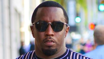 Sean Combs out shopping at the Gucci Store