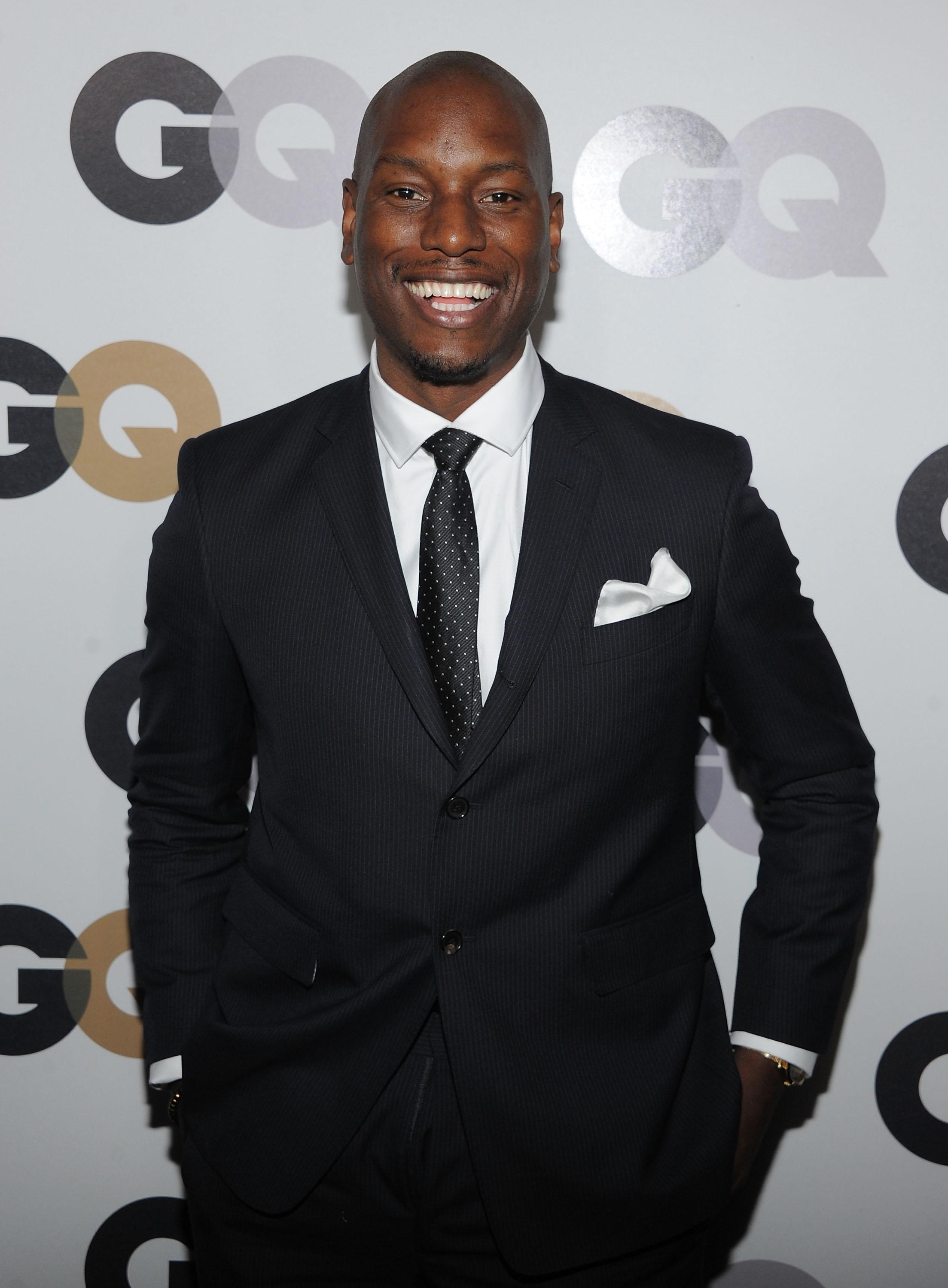 Actor Tyrese Gibson attends the GQ 'Men