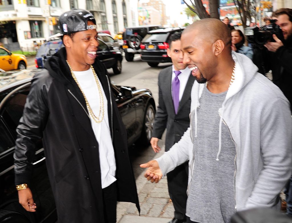 Kim Kardashian And Kanye West Sighting In New York City - April 22, 2013