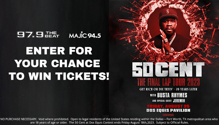 50 Cent at Dos Equis Contest Graphics | iOne Local | 2023-05-11
