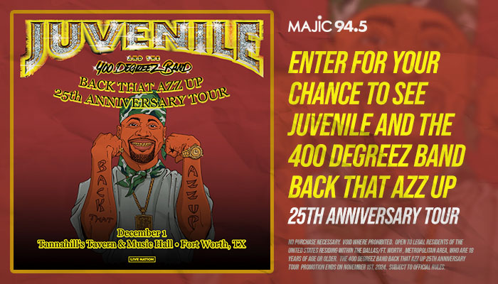 Juvenile and the 400 Degreez Band Back That Azz Up 25th Anniversary Tour | iOne Local | 2024-06-14