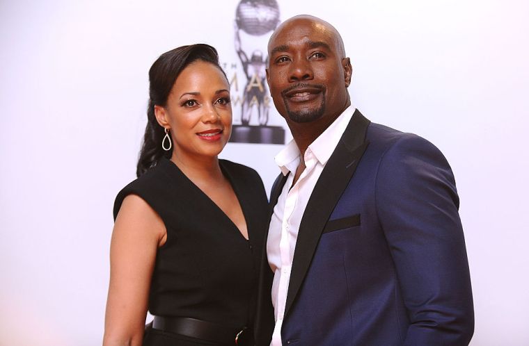 Morris Chestnut and Pam Byse