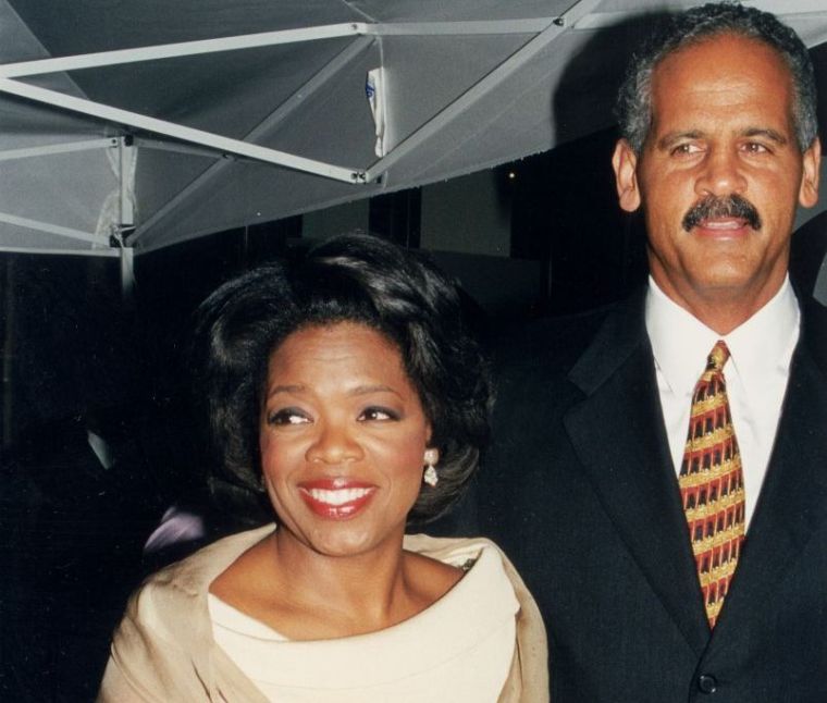 Oprah Winfrey and Stedman Graham