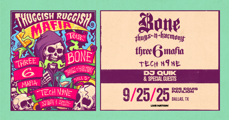 Bone Thugs-N-Harmony and Three 6 Mafia Concert