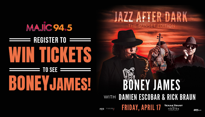 Win tickets to see Boney James!
