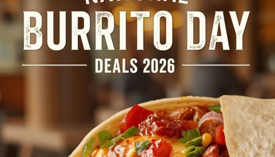 2026 National Burrito Day Deals