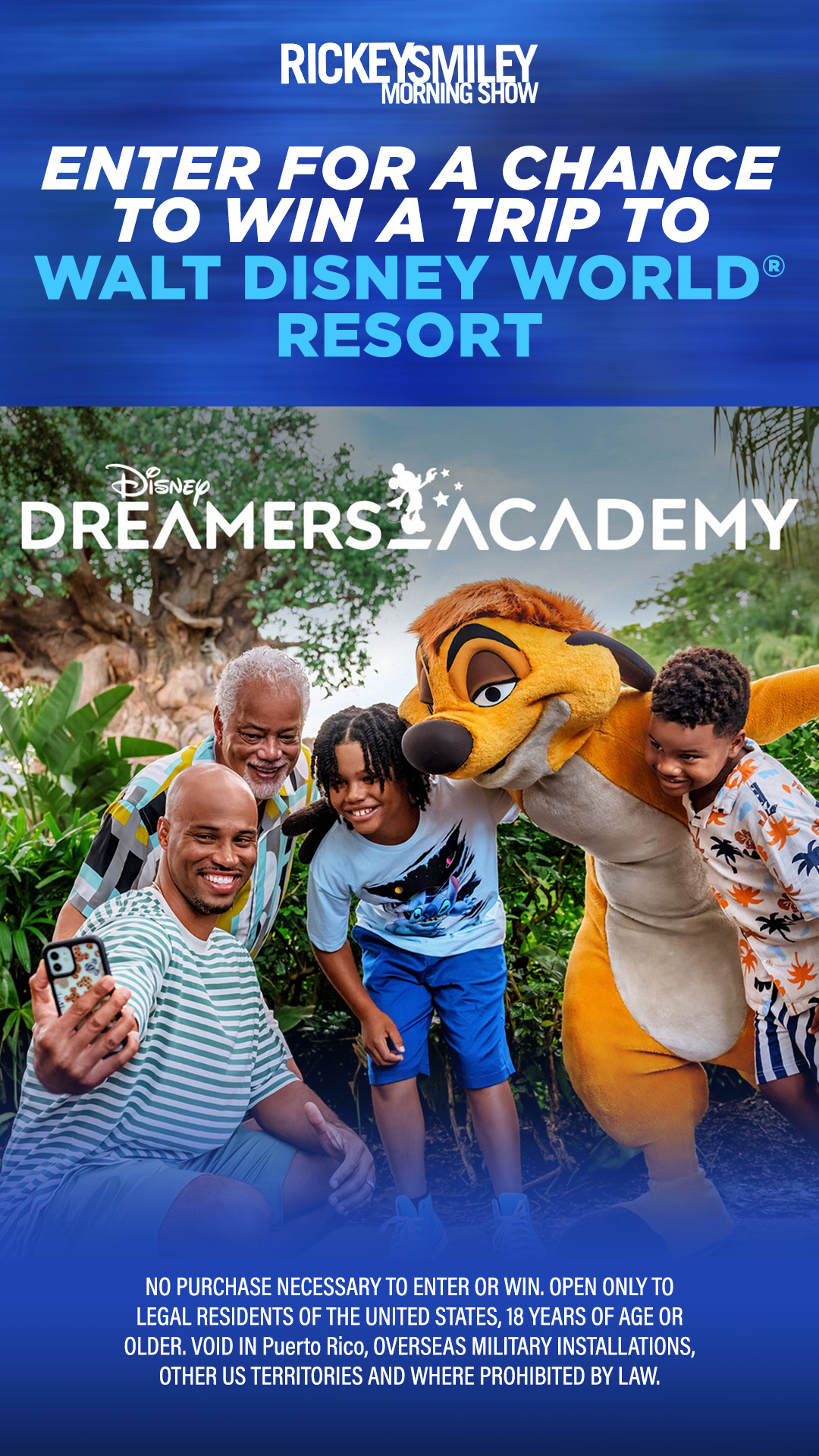 Rickey Smiley Morning Show Disney Contest 2025