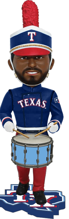 Texas rangers HBCU Bobble head